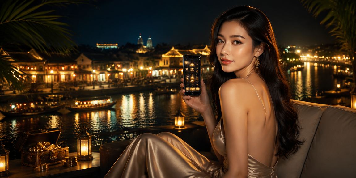 Người dùng tại Huế theo dõi kết quả xổ số miền Trung trên điện thoại