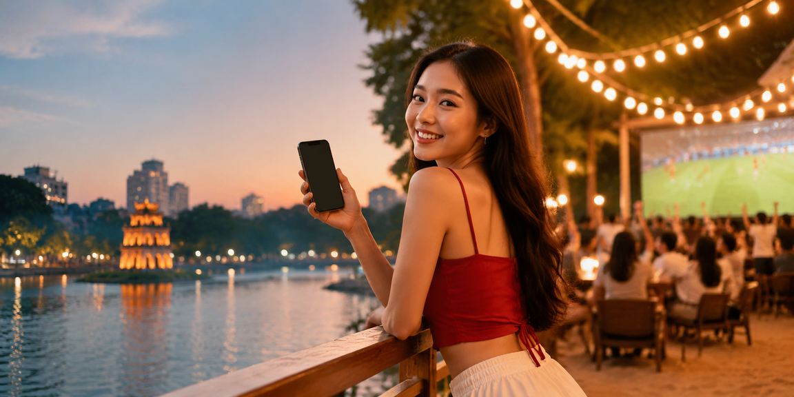 Người dùng tại Sài Gòn sử dụng ứng dụng casino và xổ số trên điện thoại